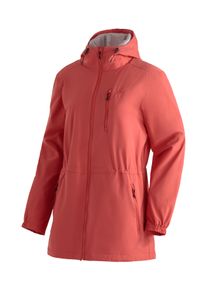 Maier Sports Damen Parka "ArorA Loop W", rot, Gr. 42, 100% Polyester, Jacken, Damen Jacke wasserdicht, Outdoorjacke, 3 Taschen außen + Innentasche