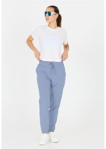 Endurance Damen Sweathose "Chaya", blau, sportlich, Gr. 44, unifarben, 95% Polyester, 5% Elasthan, Hosen, aus bequemem und schnell trocknendem
