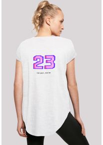 F4NT4STIC Damen T-Shirt "SIlvester Party Happy People Only", weiß, casual, Gr. XXL, Obermaterial: 100% Baumwolle, Shirts, Print