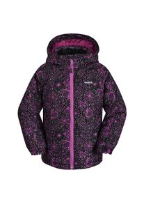 Kamik Kinder Winterjacke, schwarz, sportlich, Gr. 176, gemustert, Web, Obermaterial: 100% Polyester. Futter: 100% Polyester. Wattierung: 100%