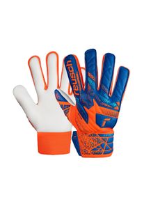 Reusch Kinder Torwarthandschuhe "Attrakt Starter Solid Junior", blau, sportlich, Gr. 3, mehrfarbig, 28% Polyester, 8% Polypropylen, 5% Polyurethan,