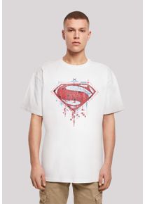 F4NT4STIC Herren T-Shirt "DC Comics Superman Geo", weiß, casual, Gr. XXXL, Obermaterial: 100% Baumwolle, Shirts, Print