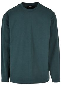 Urban Classics Herren Longsleeve "Urban Classics Herren Ultra Heavy Oversized Longsleeve", grün, klassisch, Gr. M, unifarben, 100% Baumwolle, Shirts