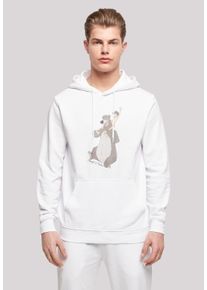 F4NT4STIC Herren Kapuzenpullover "Disney Dschungelbuch Mogli und Baloo", weiß, casual, Gr. XXL, Obermaterial: 50% Baumwolle, 50% Polyester, Pullover,