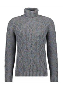 Ragman Herren Rollkragenpullover, grün, casual, Gr. XXL, 100% Baumwolle, Pullover