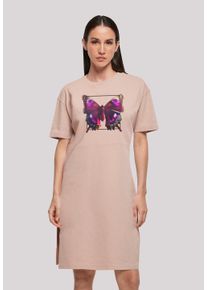 F4NT4STIC Damen Shirtkleid "Pink", rosa, casual, Gr. XXL, Obermaterial: 100% Baumwolle, Kleider, Print