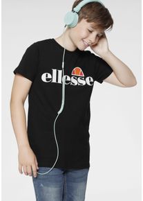 Ellesse Kinder T-Shirt "MALIA", schwarz, sportlich, Gr. 140, Obermaterial: 100% Baumwolle, Shirts, für Kinder