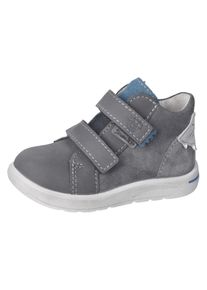 Kinder Lauflernschuh "Kroki WMS: normal", Pepino BY RICOSTA, Gr. 28, grau, Leder, Synthetik, Textil, casual, Schuhe, Klettschuh, Winterboots,