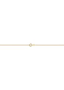 Firetti Damen Collierkettchen "Schmuck Geschenk Gold 333 oder 585 Halskette Venezianerkette halbrund", 36, Gelbgold 585, B: 1,2mm, gold, Gelbgold