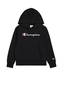 Champion Kinder Kapuzensweatshirt, schwarz, sportlich, Gr. XL, Obermaterial: 73% Baumwolle, 27% Polyester, Sweatshirts, für Kinder