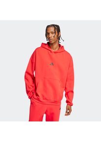 Herren Kapuzensweatshirt "M FI SL HD", rot, sportlich, Gr. S, adidas Sportswear, Obermaterial: 68% Baumwolle, 32% Polyester, Sweatshirts