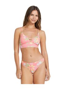 Billabong Damen Bade-Shirt "Crazy For Coral"peach out, Gr. L, 78% Nylon 22% Elasthan, Bikini-Oberteile