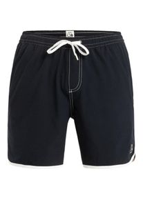 Quiksilver Herren Boardshorts "Original Scallop 17"", schwarz, Gr. XS, 92% Polyester, 8% Elasthan, Hosen