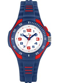 Alpha Saphir Kinder Quarzuhr, blau, Armbanduhren, Armbanduhr, Kinderuhr, analog, Beleuchtung, ideal auch als Geschenk