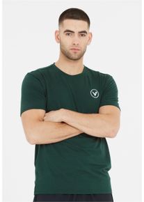 Virtus Herren Funktionsshirt "JOKERS", grün, casual, Gr. L, unifarben, 86% Polyester, 10% Viskose, 4% Elasthan, Shirts, mit atmungsaktiver