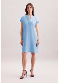 Seidensticker Damen Sommerkleid "Schwarze Rose", blau, Gr. 36, unifarben, 100% Leinen, Kleider, Ohne Arm Kragen Uni