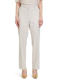 BETTY & CO BETTY & CO Damen Anzughose "Betty & Co Anzughose im Glitzer-Look", grau, feminin, Gr. 40, Obermaterial: 73% Polyester, 13% Viskose, 5% Polyester