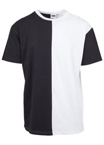 Urban Classics Herren T-Shirt "Urban Classics Herren Oversize Harlequin Tee", schwarz-weiß, casual, Gr. XL, gestreift, 100% Baumwolle, Shirts