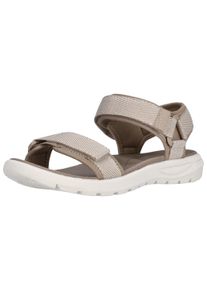 CRUZ Damen Sandale "Ruffalo", Gr. 41, beige, Synthetik, casual, Schuhe, mit praktischem Allwetterprofil