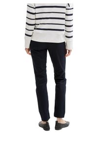 Tom Tailor Damen Chinohose, blau, casual, Gr. 34, unifarben, Obermaterial: 86% Baumwolle, 10% Polyester, 4% Elasthan. Futter: 100% Baumwolle, Hosen,