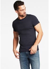 LINDBERGH Herren T-Shirt "LINDBERGH T-shirt", blau, Gr. L, Oberstoff: 100% Baumwolle, Shirts
