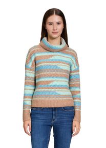 BETTY & CO BETTY & CO Damen Strickpullover "Betty & Co Strickpullover mit Struktur", blau, casual, Gr. 44, Strick, Obermaterial: 84% Polyester, 10% Polyamid, 3%