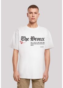 F4NT4STIC Herren T-Shirt "The Bronx OVERSIZE TEE", weiß, casual, Gr. S, Obermaterial: 100% Baumwolle, Shirts, Print