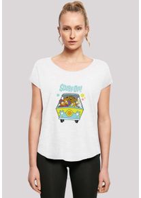 F4NT4STIC Damen T-Shirt "Scooby Doo Mystery Machine Group", weiß, casual, Gr. XXL, Obermaterial: 100% Baumwolle, Shirts, Damen,Premium