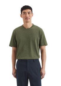 Marc O'Polo MARC O'POLO Herren T-Shirt "aus gestreiftem Single-Slub-Jersey"multi, oak ash, Basic, Gr. L, gestreift, Obermaterial: 100% Baumwolle, Shirts