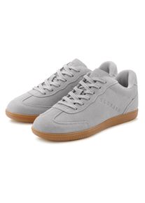 ELBSAND Damen Sneaker "Freizeitschuh, Schnürschuh", Gr. 36, grau, Obermaterial: 93% Rindsleder, 7% Lederimitat. Futter: 100% Textilmaterial.