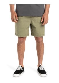 Quiksilver Herren Shorts "Taxer", grün, Gr. M, 98% Baumwolle, 2% Elasthan, Hosen