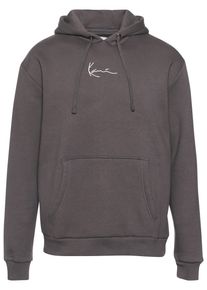 Karl Kani Herren Kapuzensweatshirt "Karl Kani Herren", grau, Gr. L, unifarben, 80% Baumwolle, 20% Polyester, Sweatshirts