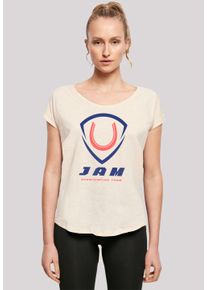 F4NT4STIC Damen T-Shirt "JAM Showjumping", beige, casual, Gr. XXL, Obermaterial: 100% Baumwolle, Shirts, Print