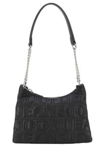 JOOP! JOOP JEANS Damen Schultertasche "iniziale lucille shoulderbag shz", schwarz, Nylon, Taschen
