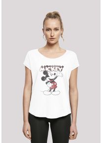 F4NT4STIC Damen T-Shirt "Disney Micky Maus Presents Film Movie TV Comic", weiß, casual, Gr. XXL, Obermaterial: 100% Baumwolle, Shirts, Print