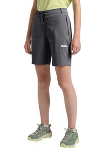 Jack Wolfskin Damen Shorts "HIKEOUT SHORTS W", schwarz, Gr. 40, Oberstoff: 86% POLYAMID, 14% ELASTHAN; Futter 1:00% POLYESTER, Hosen