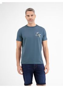 Lerros Herren T-Shirt "Lerros Herren T-Shirt in weicher Jerseyqualität", blau, Gr. S, 100% Baumwolle, Shirts