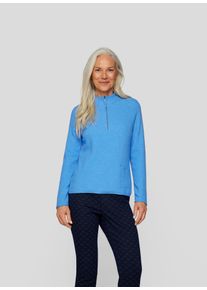 Rabe Damen Strickpullover "Pullover", blau, feminin, Gr. 42, unifarben, 50%Polyester 30%Viskose 20%Polyamid, Pullover
