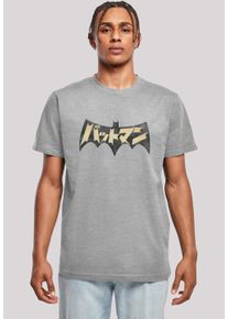 F4NT4STIC Herren T-Shirt "DC Comics Superhelden Batman International Logo", grau, casual, Gr. M, Obermaterial: 100% Baumwolle, Shirts, Print