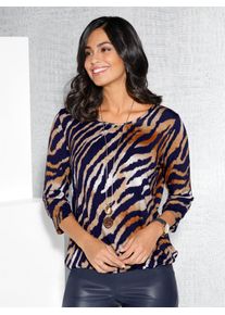Lady Damen Print-Shirt "Shirt", bunt, Gr. 38, gemustert, animal-print, mehrfarbig, bedruckt, 95% Viskose, 5% Elasthan, Shirts