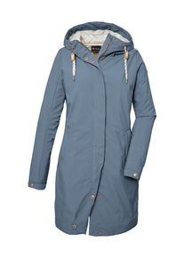 G.I.G.A. by Killtec Damen Softshellparka "GS 16 WMN SFTSHLL PRK", blau, sportlich, Gr. 42, G.I.G.A. DX BY KILLTEC, Oberstoff: Oberseite: 100% Polyester (recycelt),