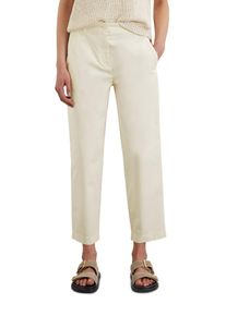 Marc O'Polo MARC O'POLO Damen Chinohose "aus Organic Cotton-Stretch-Twill", beige, casual, Gr. 34, unifarben, Obermaterial: 97% Baumwolle, 3% Elasthan; Futter: