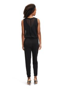 Vera Mont Damen Overall "Vera Mont Jumpsuit mit Cut-Outs", schwarz, elegant, Gr. 42, Jersey, Obermaterial: 95% Polyester, 5% Elasthan. Besatz: 100%