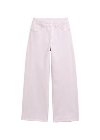 Tom Tailor Mädchen Stoffhosecharming lavender, casual, Gr. 146, unifarben, Denim/Jeans, Obermaterial: 99% Baumwolle, 1% Elasthan. Futter: 100%