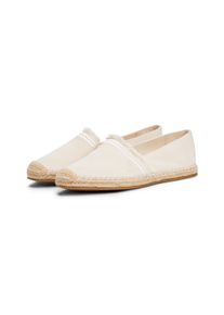 Tommy Hilfiger Damen Espadrille "FRINGE CANVAS CLOSED ESPADRILLE", Gr. 36, beige, Textil, sportlich, Schuhe, Halbschuh, Schlupfschuh, Sommerschuh mit
