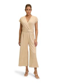 Betty Barclay Damen Overall "Betty Barclay Jumpsuit mit Eingrifftaschen", beige, feminin, Gr. 36, Jersey, Obermaterial: 92% Polyester, 8% Elasthan.,