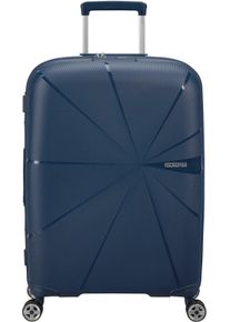 Hartschalen-Trolley "STARVIBE, in verschiedenen Farben und Größen", American Tourister, blau, Polypropylen, unifarben, modisch, Koffer,