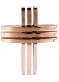 Adelia´s ADELIA ́S Damen Ketten-Anhänger "Neuheit 2025 - moderner Kreuz Anhänger aus Edelstahl", Edelstahl, gold, Edelstahl, Schmuckanhänger