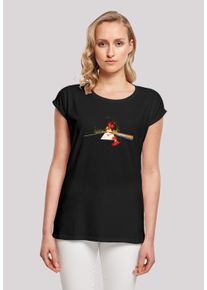 F4NT4STIC Damen T-Shirt "Pink Floyd Liquid Dark Side of the Moon", schwarz, casual, Gr. XXXL, Obermaterial: 100% Baumwolle, Shirts, Damen,Premium