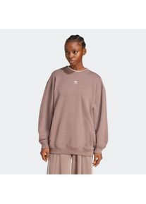 Damen Sweatshirt "ESS SWEATSHIRT", braun, sportlich, Gr. S, adidas originals, Obermaterial: 100% Baumwolle, Sweatshirts